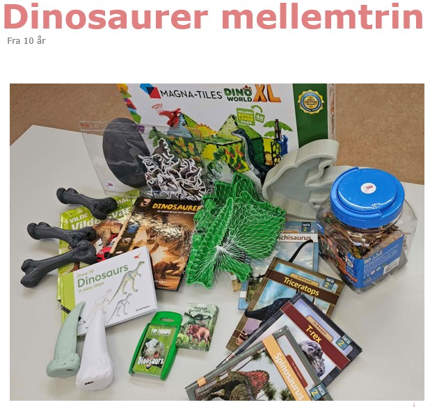 Dinosaurer mellemtrin emnekasse