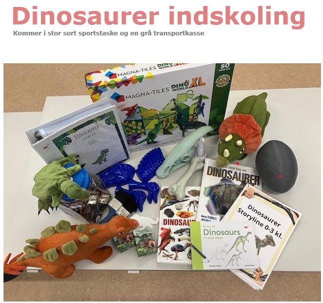 Emnekasse Dinosaurer indskoling 