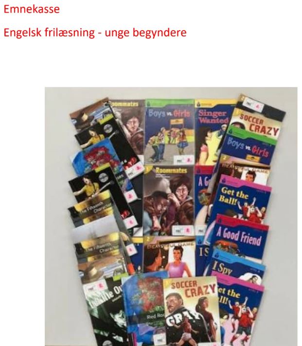 Engelsk frilæsning - unge begyndere