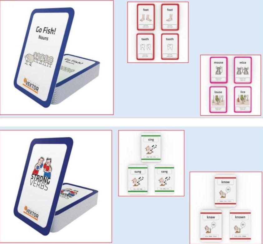 Engelsk kortspil til mellemtrin og udskoling