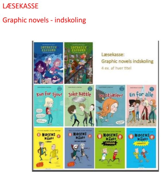 Graphic novels indskoling