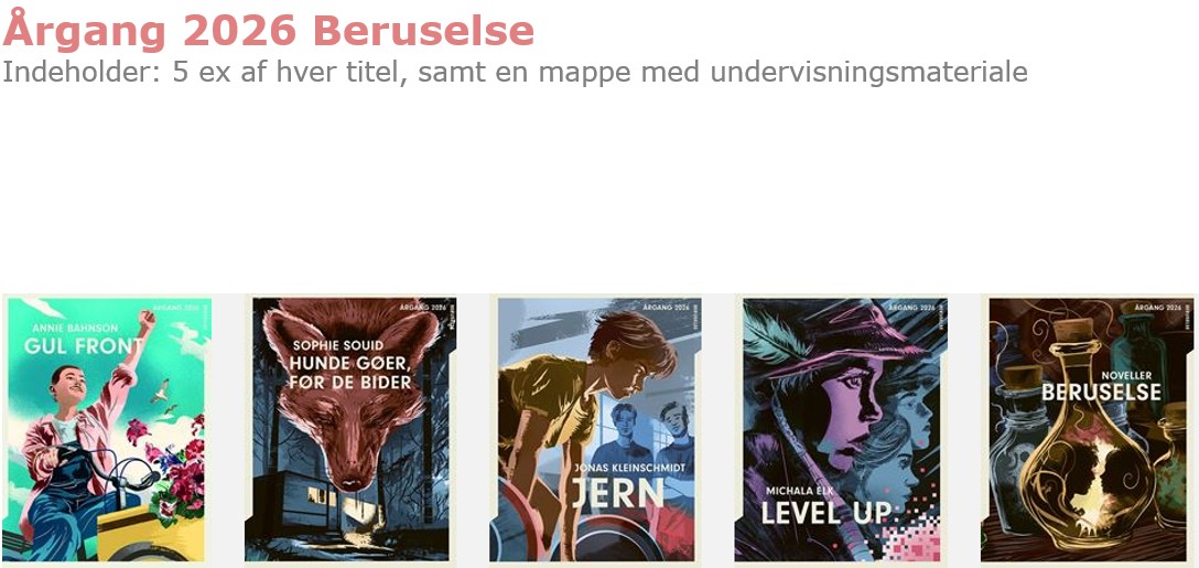 Emnekasse: Årgang 2026 Beruselse