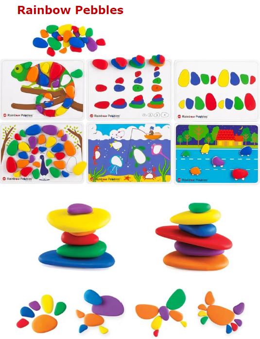 Rainbow Pebbles