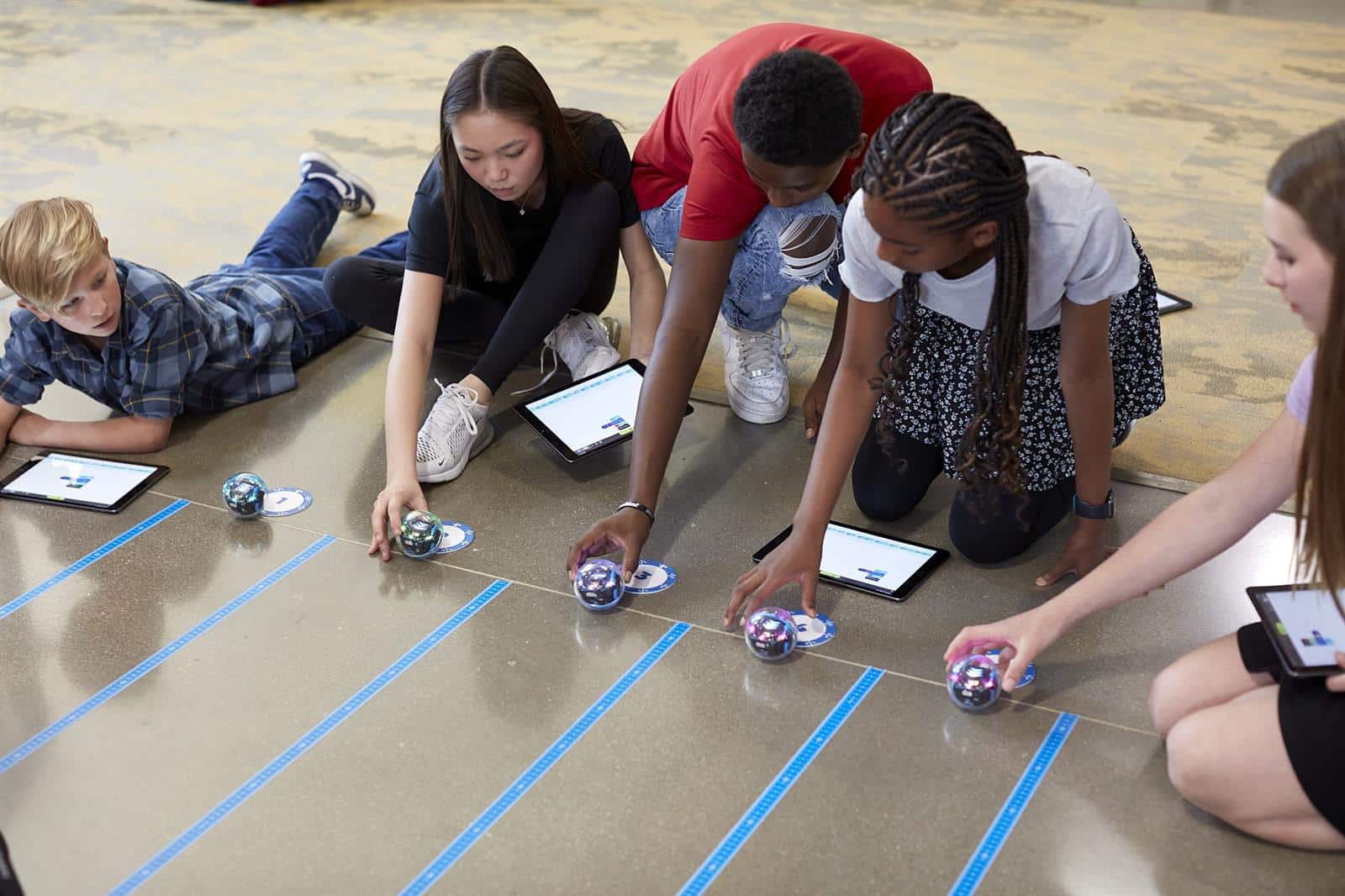 Elever med sphero