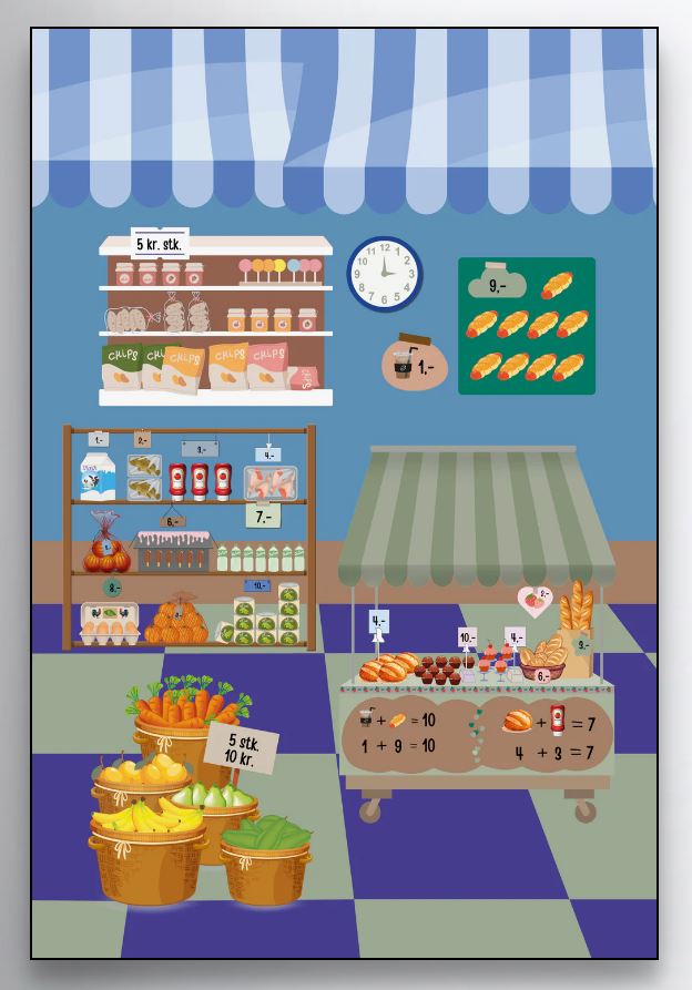 Vi tæller med købmanden