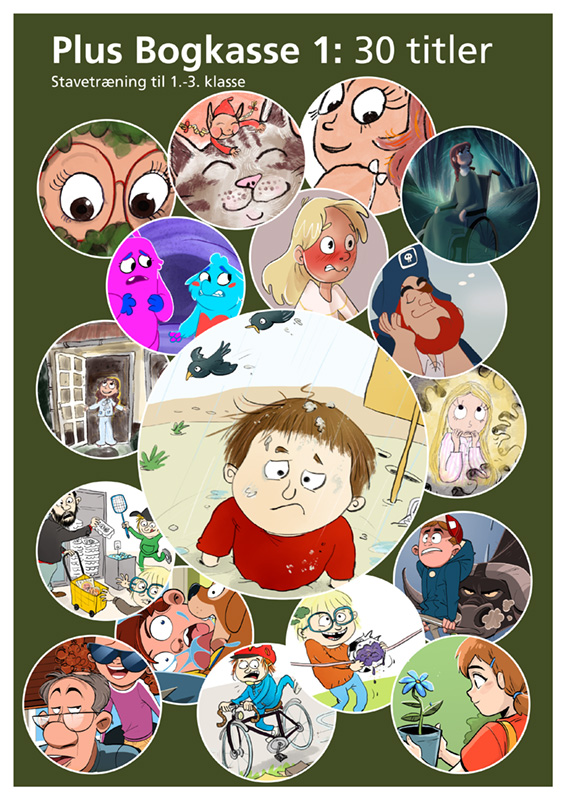 Plus bogpakke letlæse bøger til indskoling